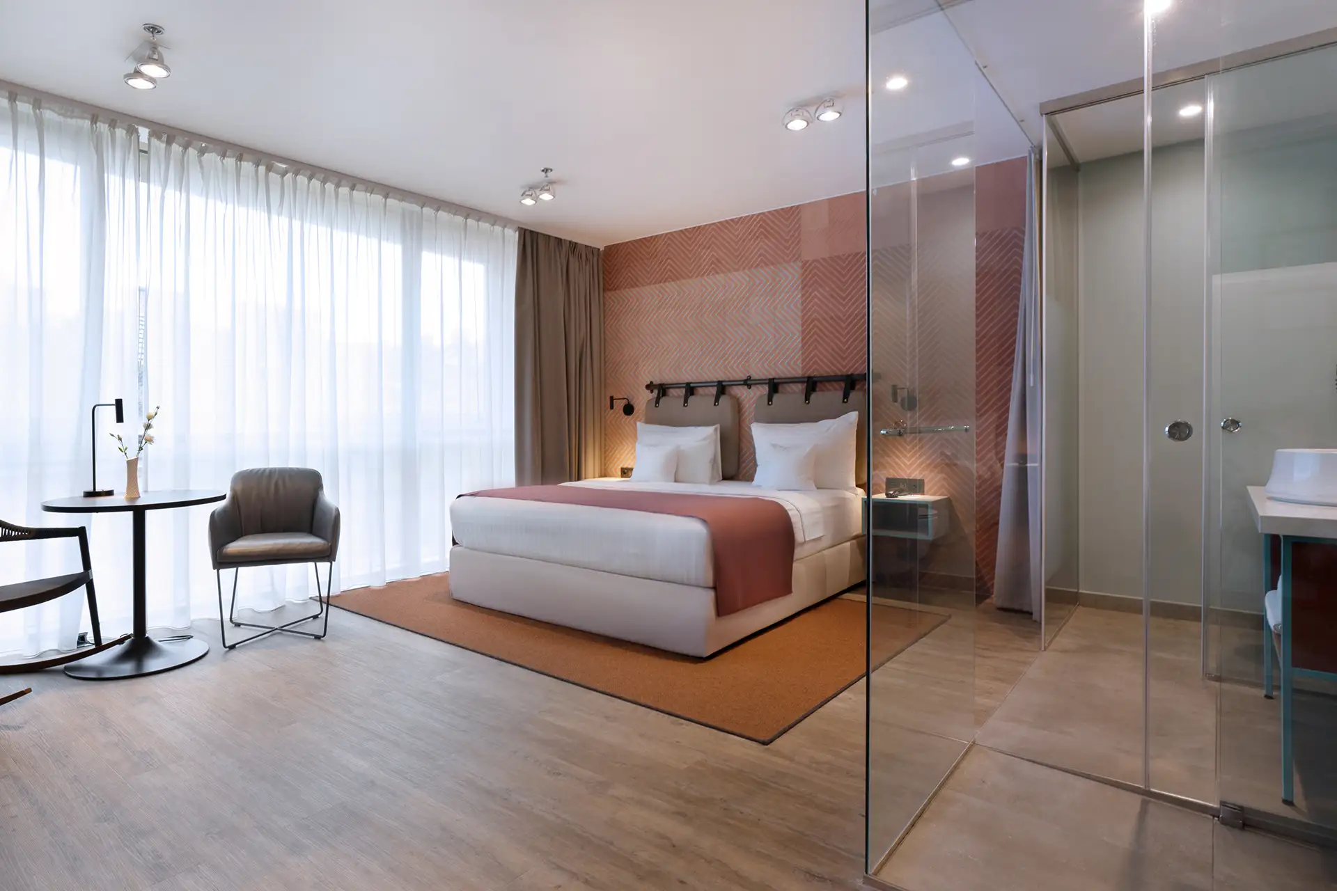 Cortile Hotel Budapest Szoba A budapesti Cortile Hotel design szobája, apartman fotózás