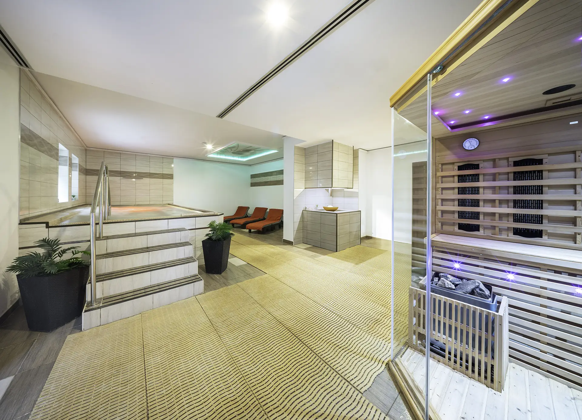 Szauna Fotózás Szauna a Royal Club Hotel wellnessében, hotel fotós szolgáltatás